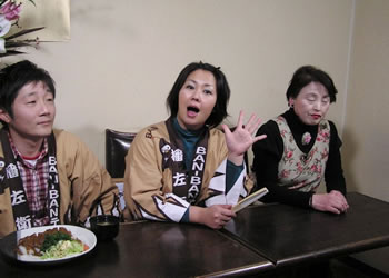 「かつめしあがれ」の撮影です！